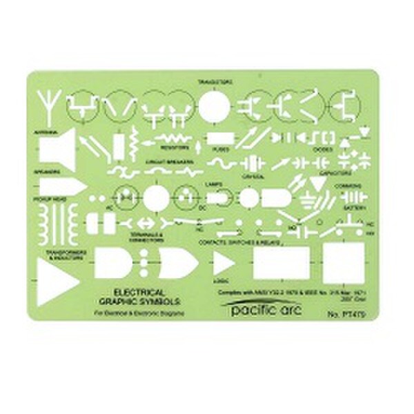 TEMPLATE GUIDE ELECTRICAL GRAPHIC SYMBOLS